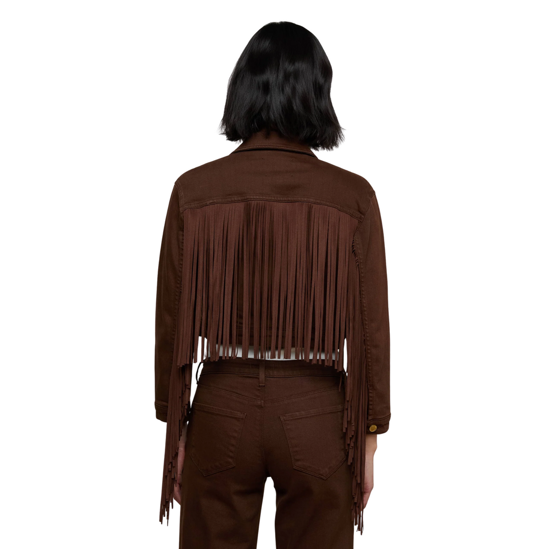 Koda Crop Jacket Fringe
