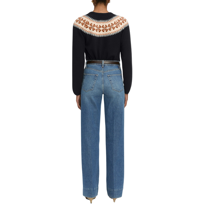 The Cashmere Fairisle Cardi