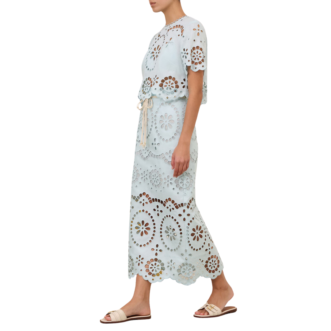 Awaken Embroidered Skirt