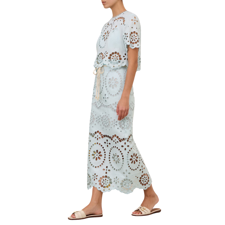 Awaken Embroidered Skirt