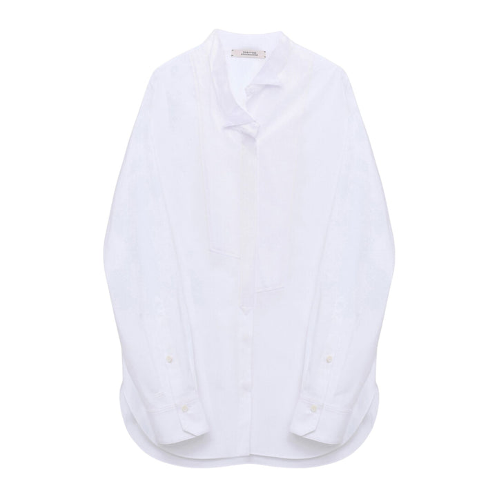 Poplin Power Blouse - Pure White