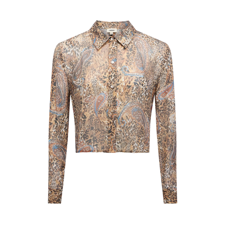 Cosette Crop Hi Low Shirt