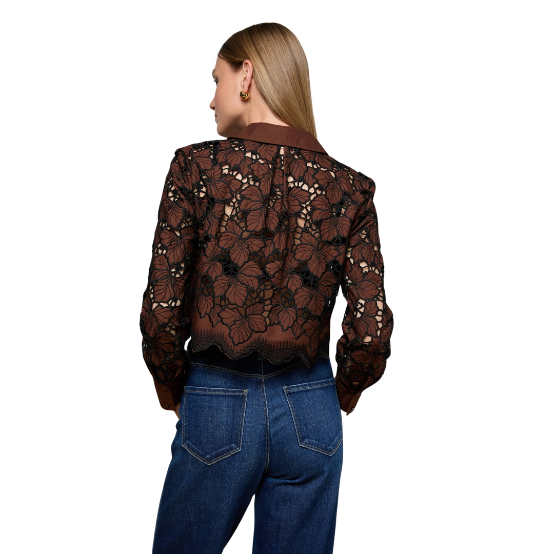 Seychelle Cropped Buttondown