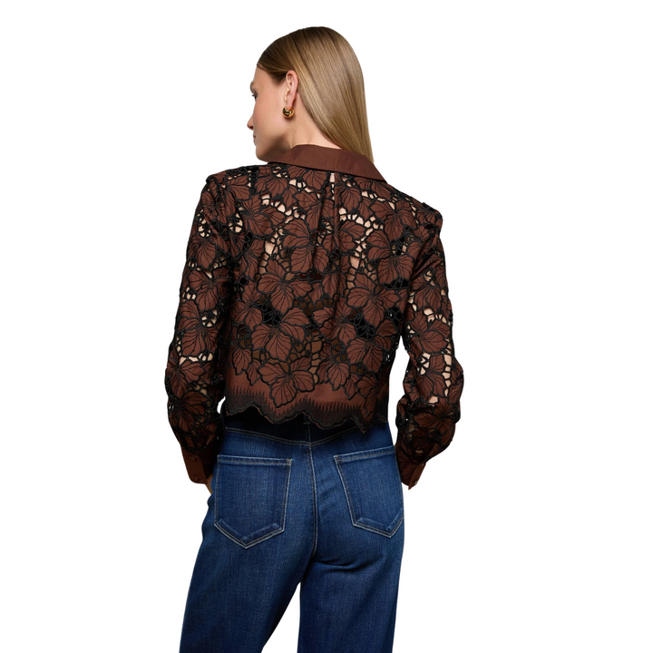 Seychelle Cropped Buttondown