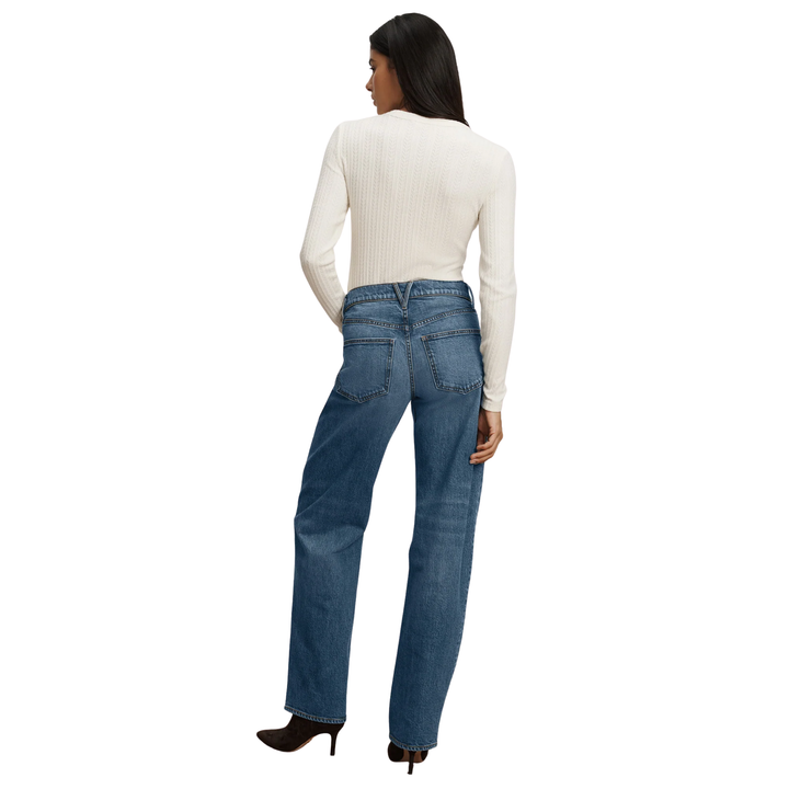 Harley High Rise Slim Barrel Jean