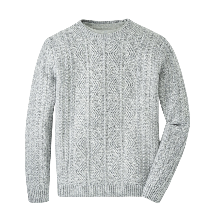Callum Cable Crewneck Sweater