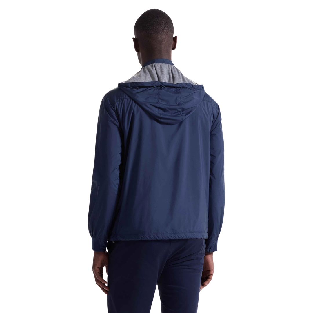 Nylon Full Zip Hooded Jacket