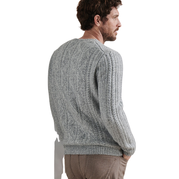 Callum Cable Crewneck Sweater