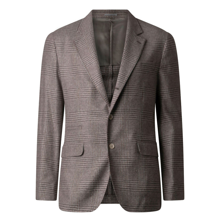Sanita Medium Brown Check Suit