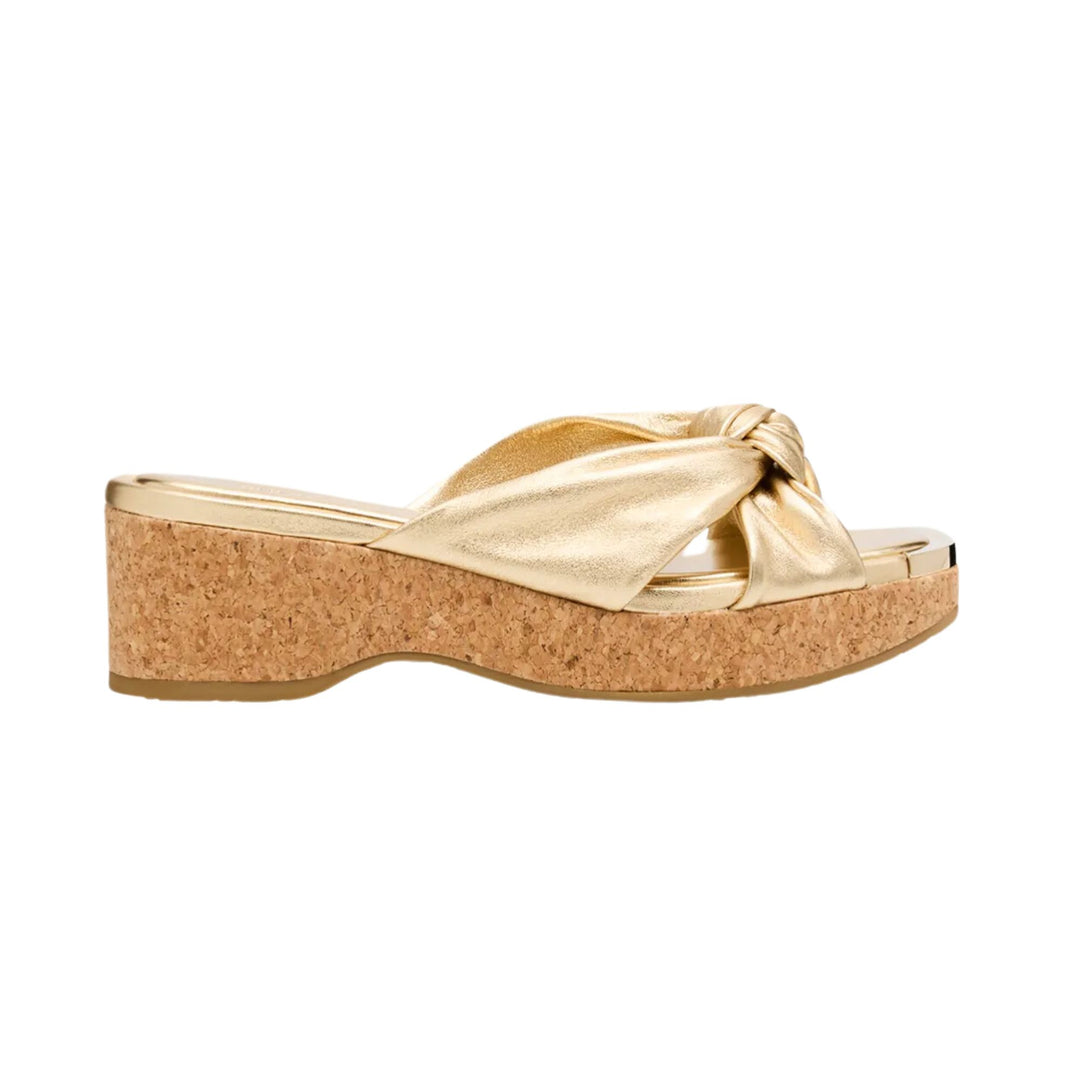 Avenue Wedge 50 in Gold – Gwynn's