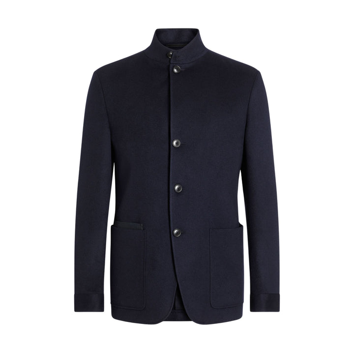 Oasi Cashmere Flannel Chore Jacket