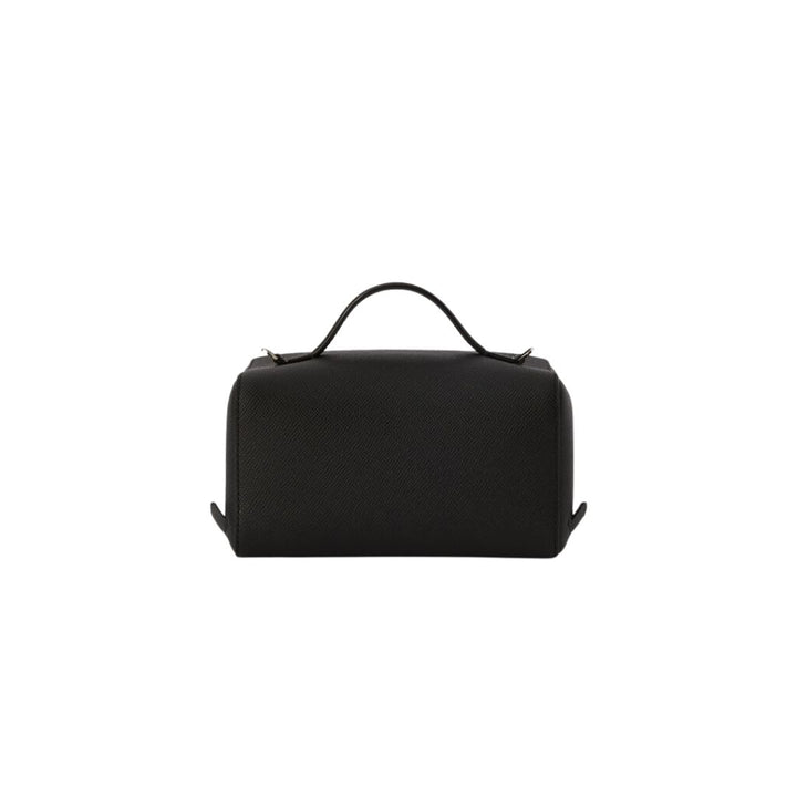 V-Line Small Beauty Case with Strap in Black