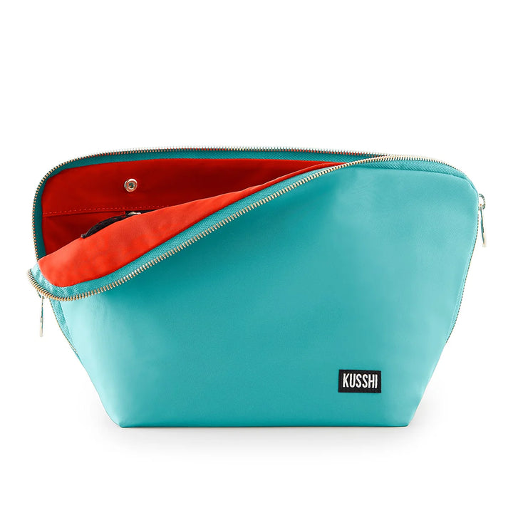 Vacation Cosmetic Bag Seafoam/Grn/Orng - No Color - NONE