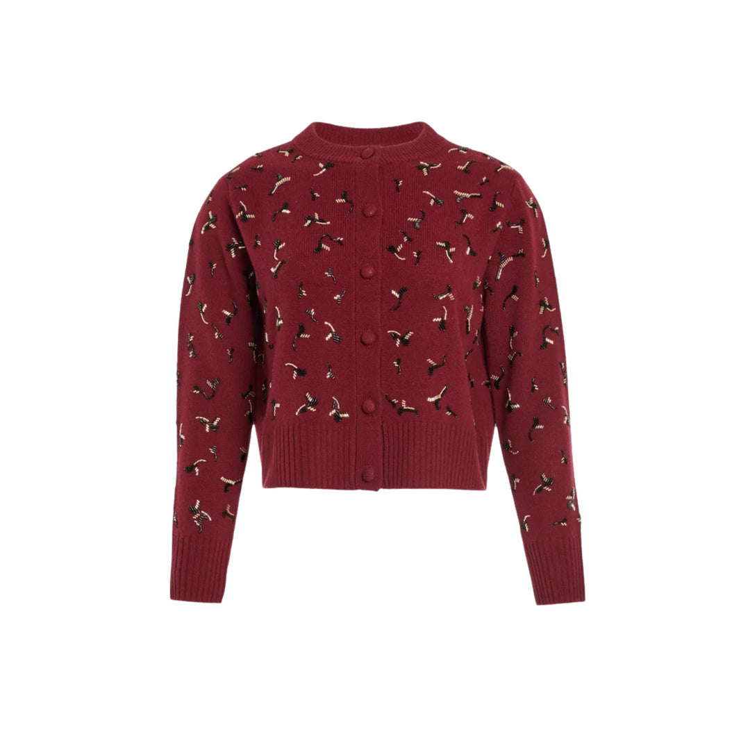 Vaughn Sweater in Grenache