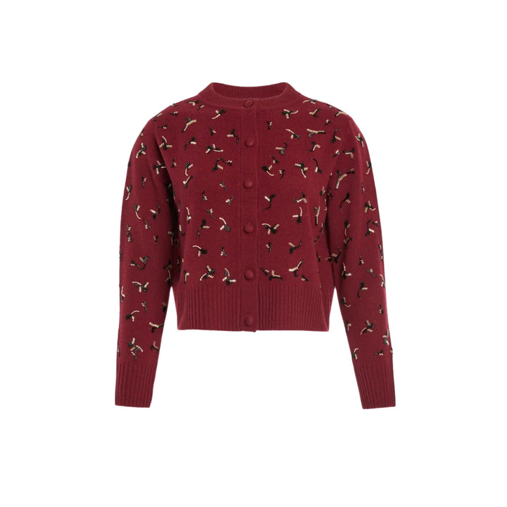 Vaughn Sweater in Grenache