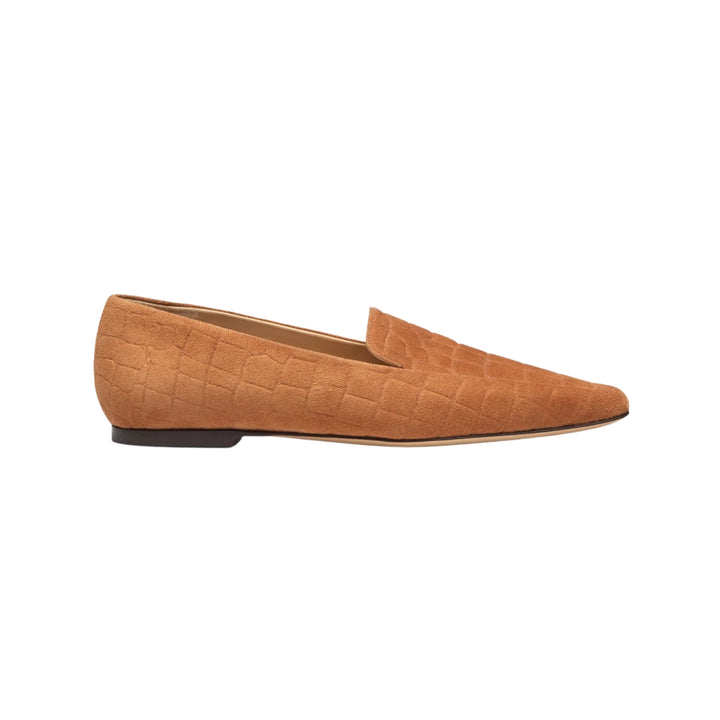 Verona Flat Loafer in Caramel