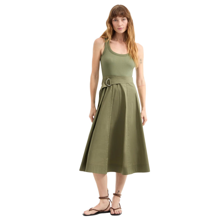 Ennis Mixed Media Dress