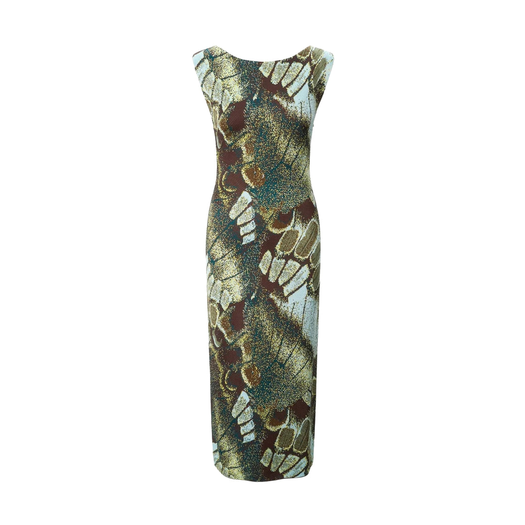 Veronica Dress in Butterfly Moss