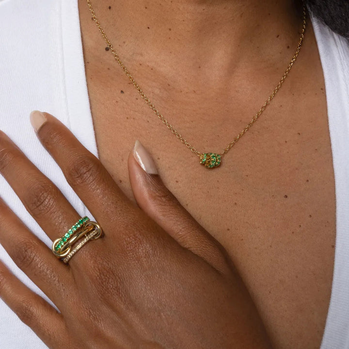 Vesta YG Rouge Necklace - .61tcw