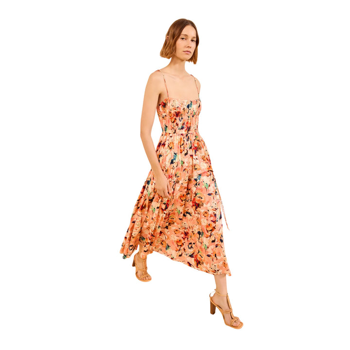 Vidri Cotton Cami Dress in Camellia