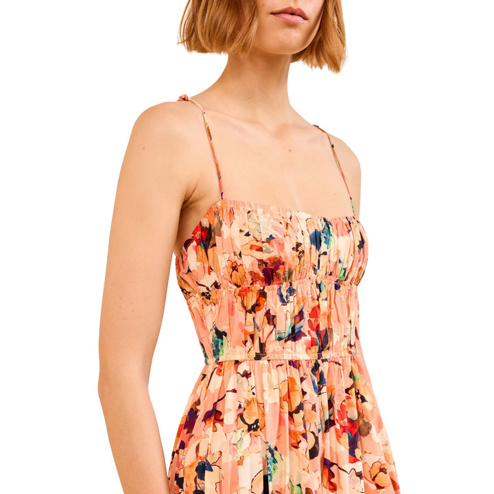 Vidri Cotton Cami Dress in Camellia
