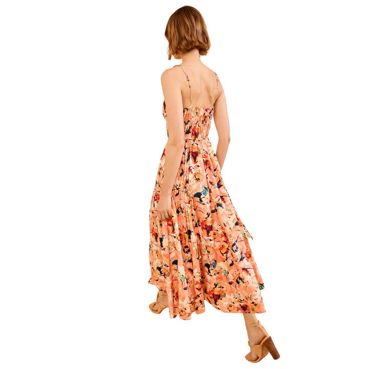Vidri Cotton Cami Dress in Camellia