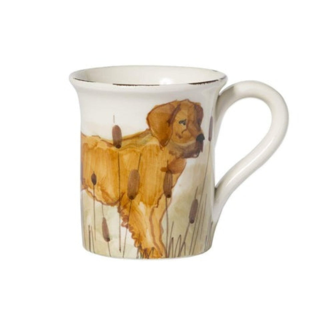 Vietri Wildlife Hunting Dog Mug