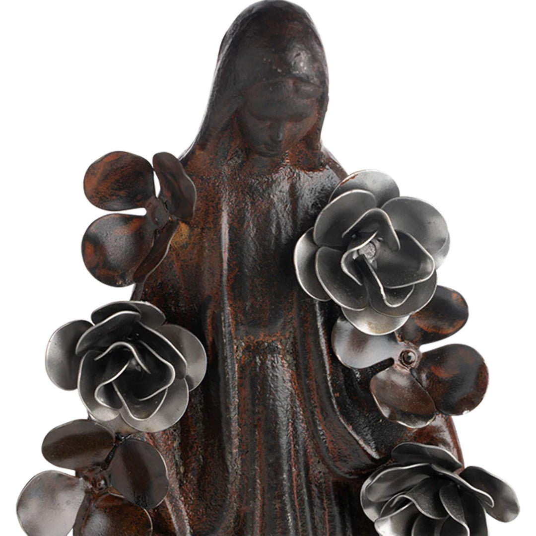 Virgin Con Flores Saint