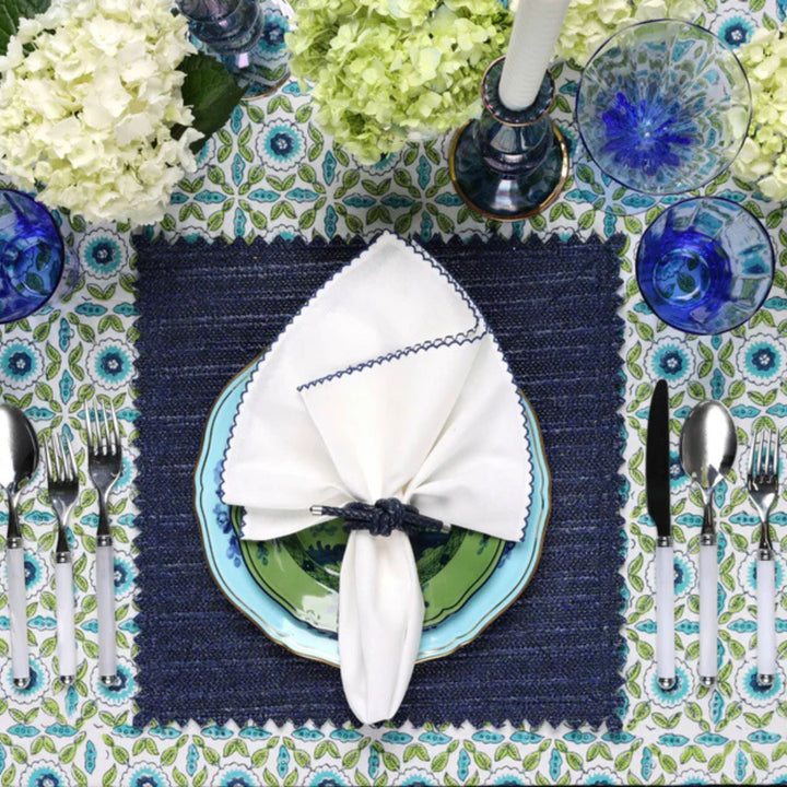 Vista Placemat - Navy/Periwinkle