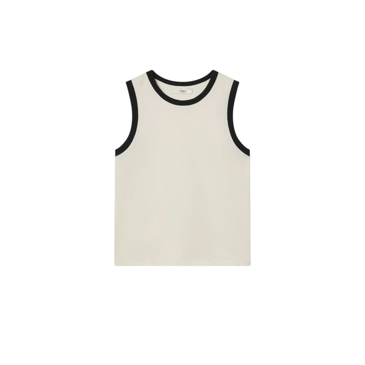 The Ringer Tank in Cream