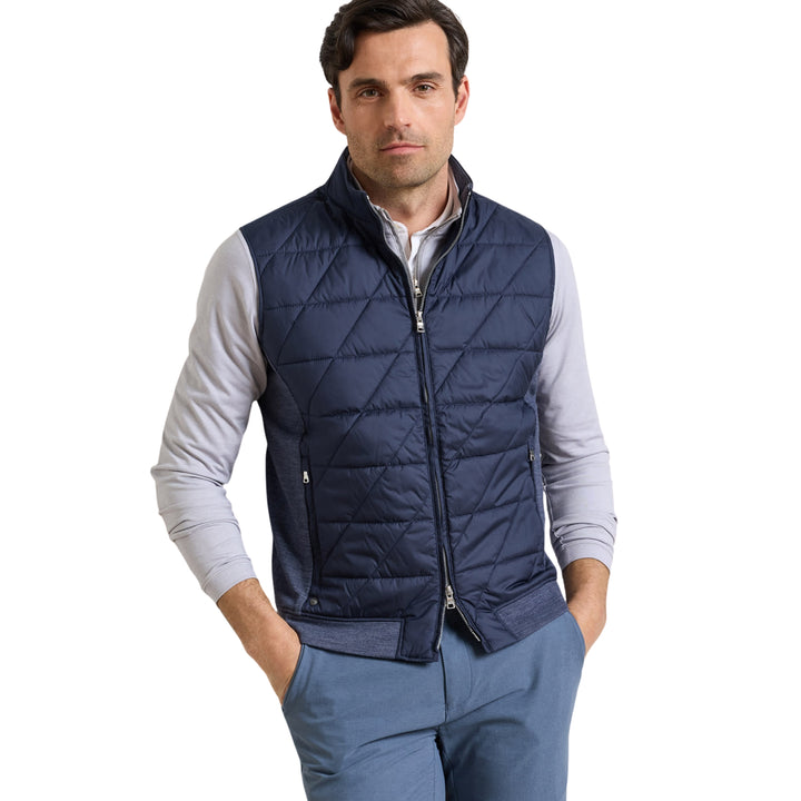 Walker Hybrid Vest in Navy