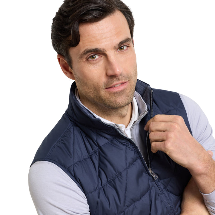 Walker Hybrid Vest in Navy