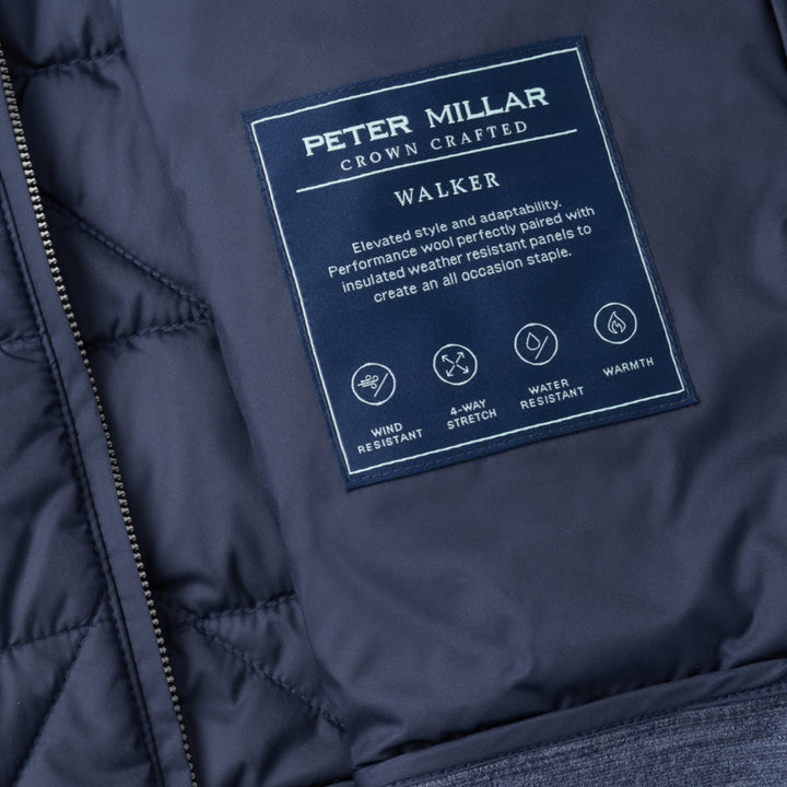 Walker Hybrid Vest in Navy