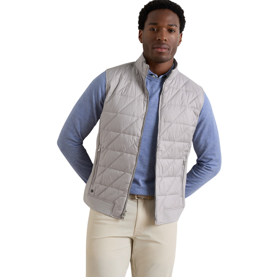 Walker Hybrid Vest in Silver Strand