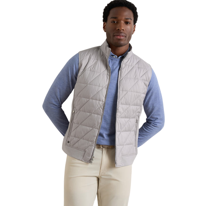 Walker Hybrid Vest in Silver Strand