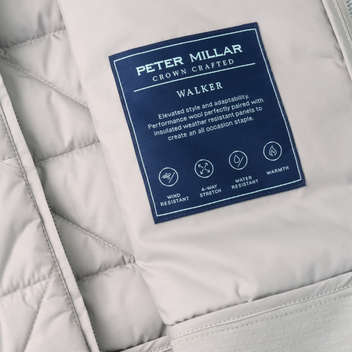 Walker Hybrid Vest in Silver Strand