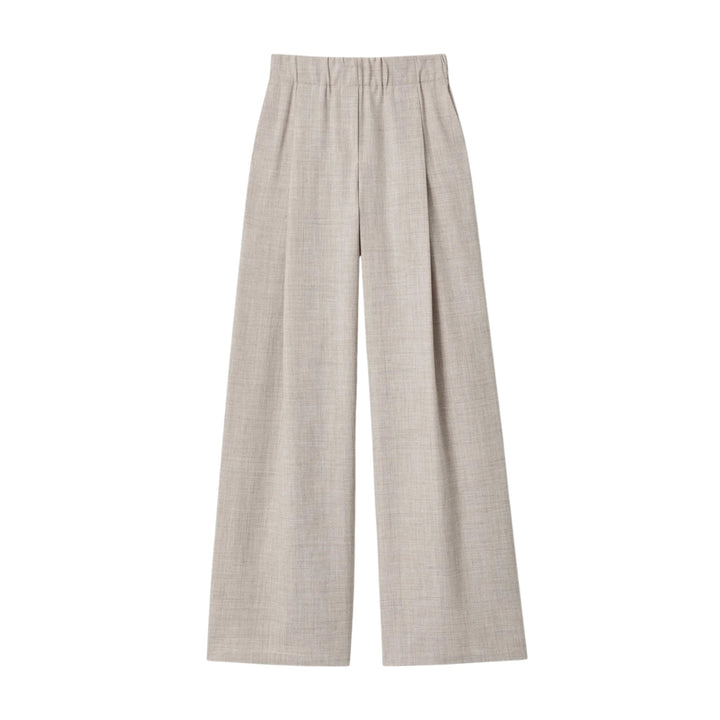 Wide Leg Astor Pleat Front Pant