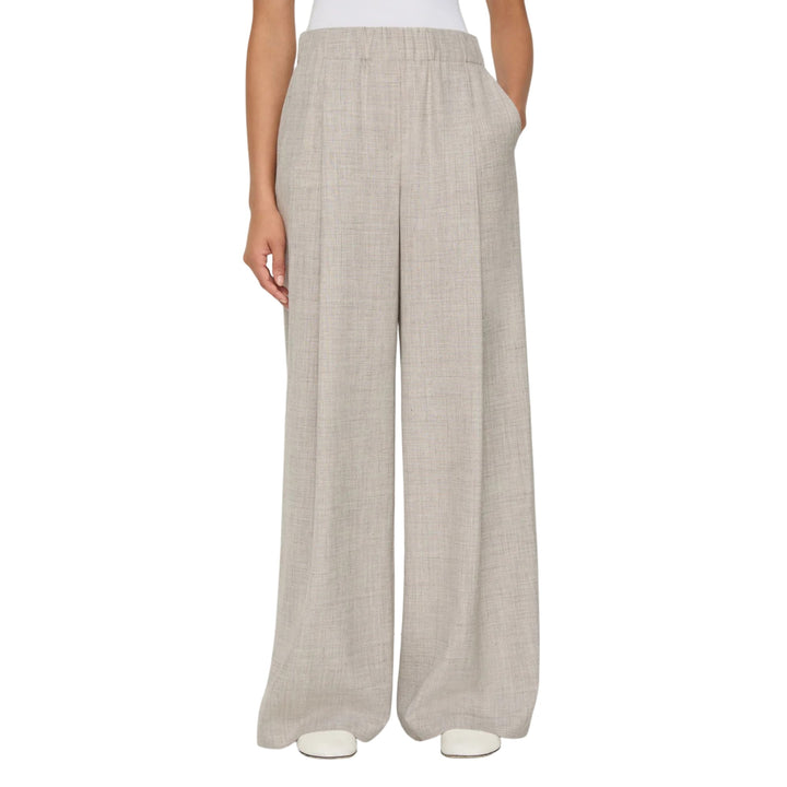 Wide Leg Astor Pleat Front Pant