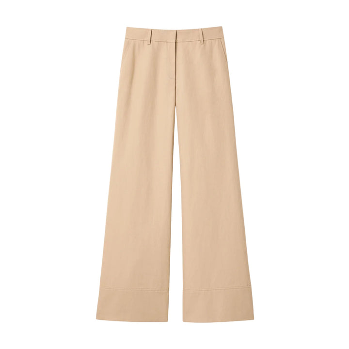 Wide Leg Charles Pant in Natural