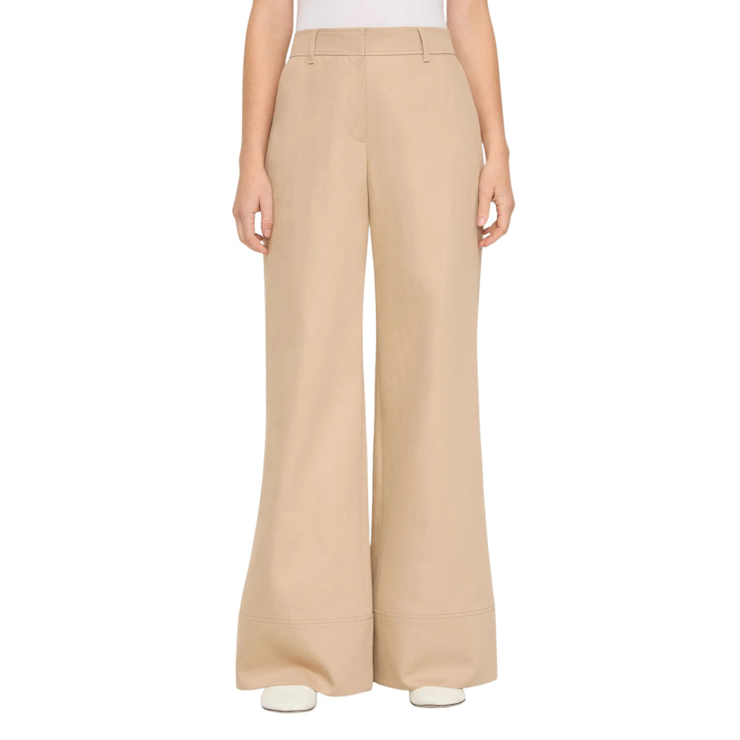 Wide Leg Charles Pant in Natural