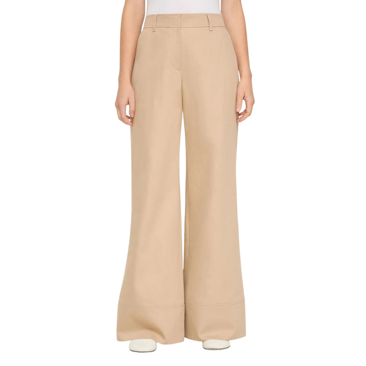 Wide Leg Charles Pant in Natural
