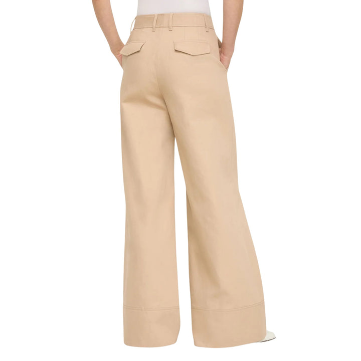 Wide Leg Charles Pant in Natural