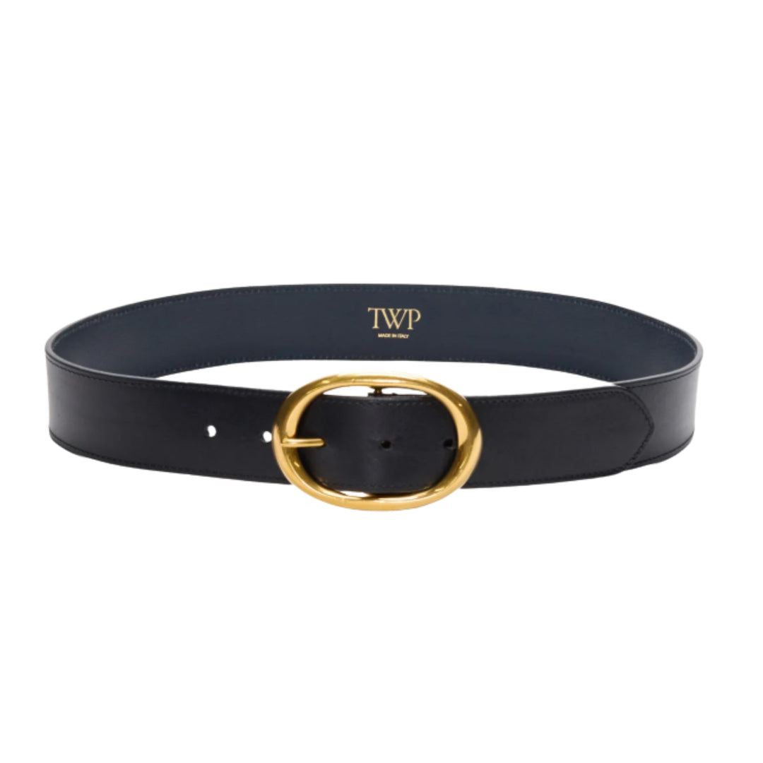 Wide Belt in Midnight