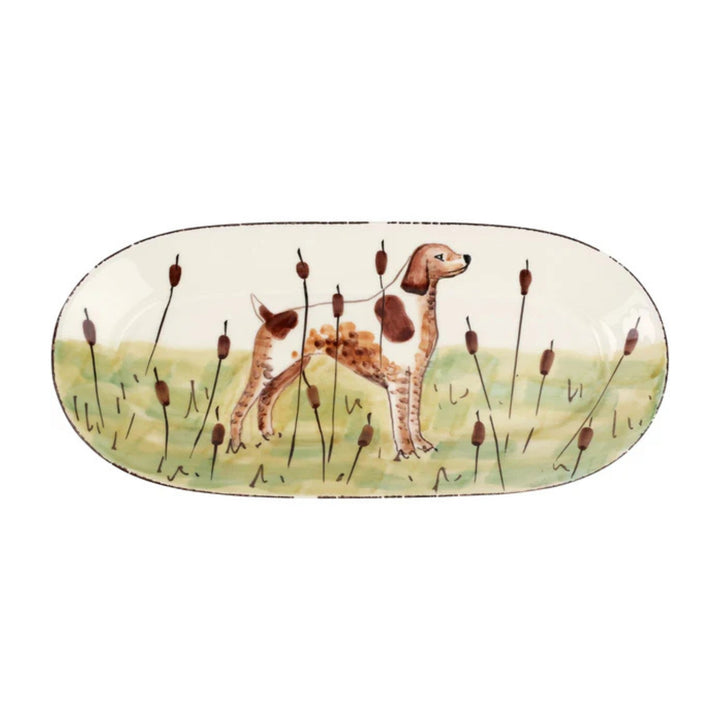 Wildlife Spaniel Oval Platter