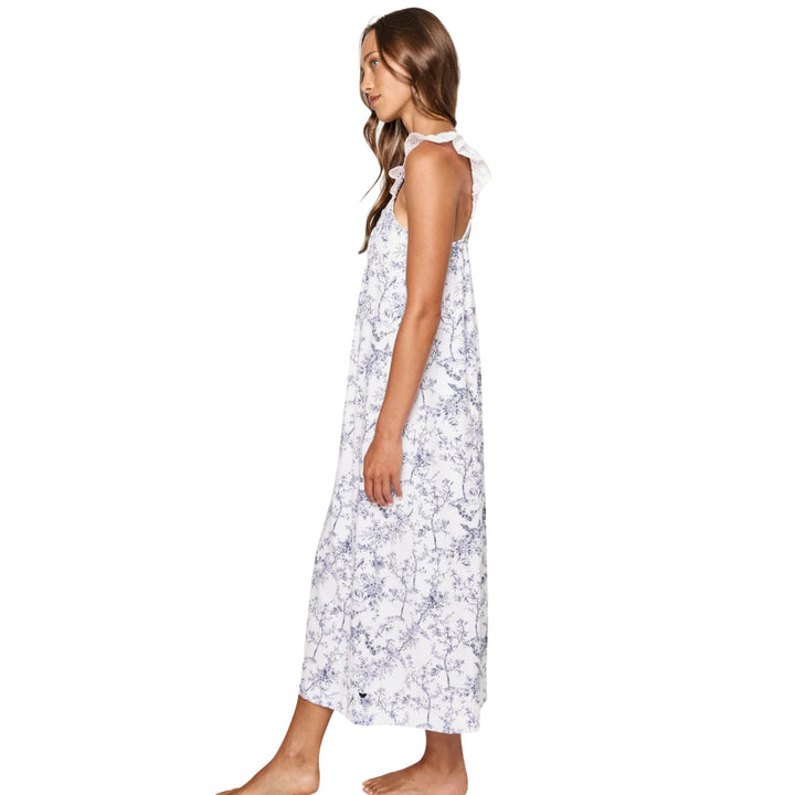 Women's Pima Clara Nightgown in Timeless Toile