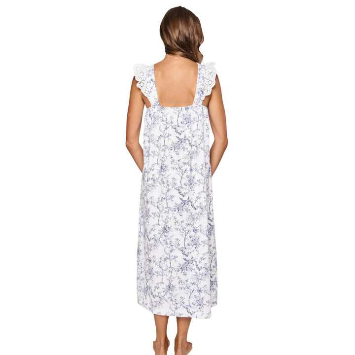 Women's Pima Clara Nightgown in Timeless Toile