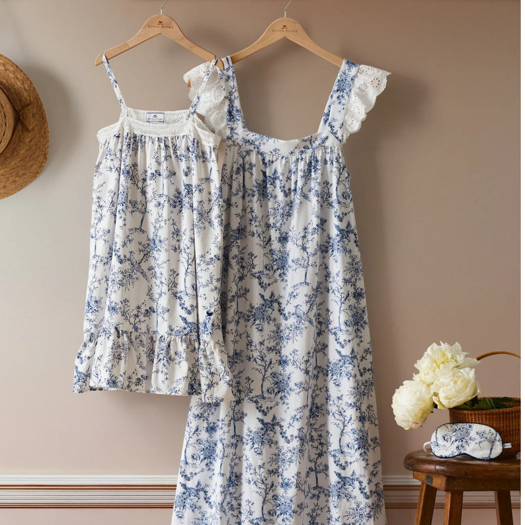 Women's Pima Clara Nightgown in Timeless Toile