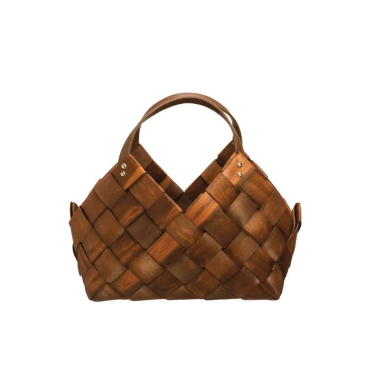 Medium Woven Basket with Handles
