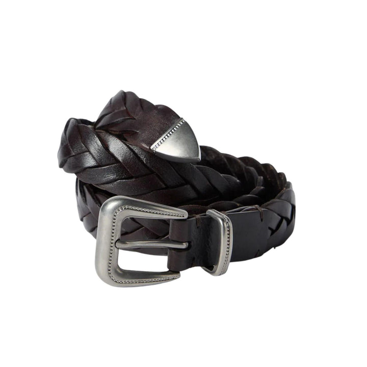 Woven Leather Belt
