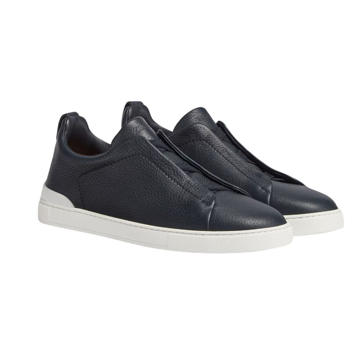 Triple Stitch Low Top Sneaker - Dark Navy